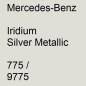 Preview: Mercedes-Benz, Iridium Silver Metallic, 775 / 9775.